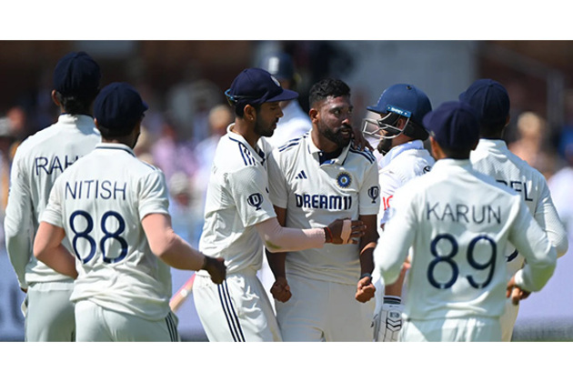 Mohammed Siraj fined 15% of his match fees for breaching ICC Code of Conduct on Day 4 of Lord's Test