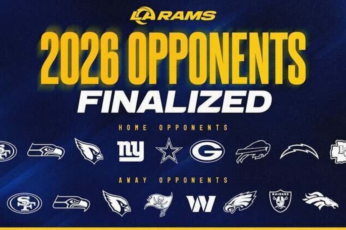 Rams' 2026 opponents finalized