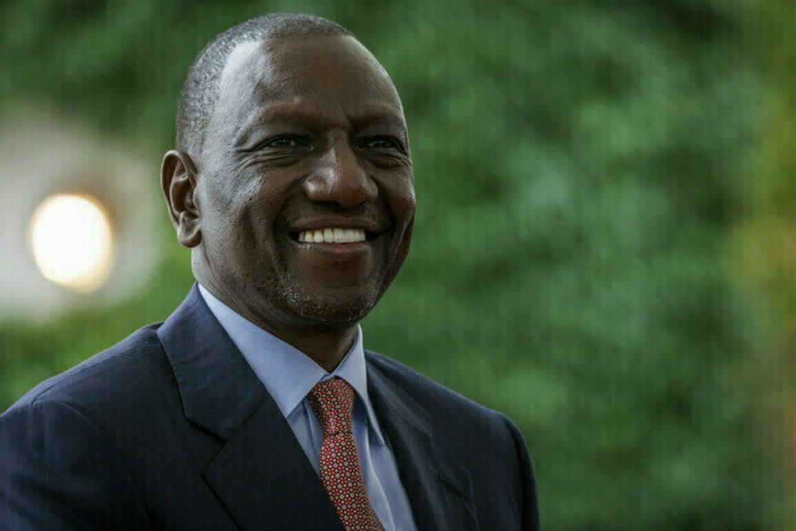 Kenyan President Ruto to visit China from April 22 to 26