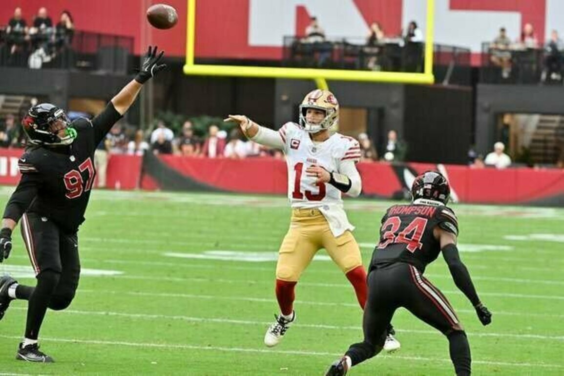 49ers top Cardinals in Brock Purdy's return despite Jacoby Brissett's record day