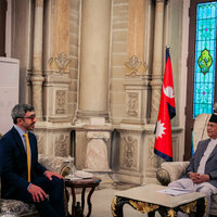 Abdullah bin Zayed, PM of Nepal discuss strengthening bilateral cooperation