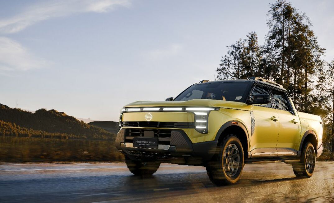 Nissan has debuted is all-new Frontier Pro plug-in hybrid ute. 