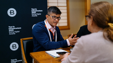 One-on-one interviews with experts from Bentley Systems were a part of the company's Year In Infrastructure conference