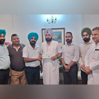 Punjab: Revenue Officers Association donates Rs 10 lakh to Chief Minister's relief fund