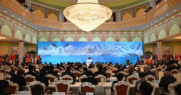 TAJIKISTAN-DUSHANBE-INT'L WATER CONFERENCE