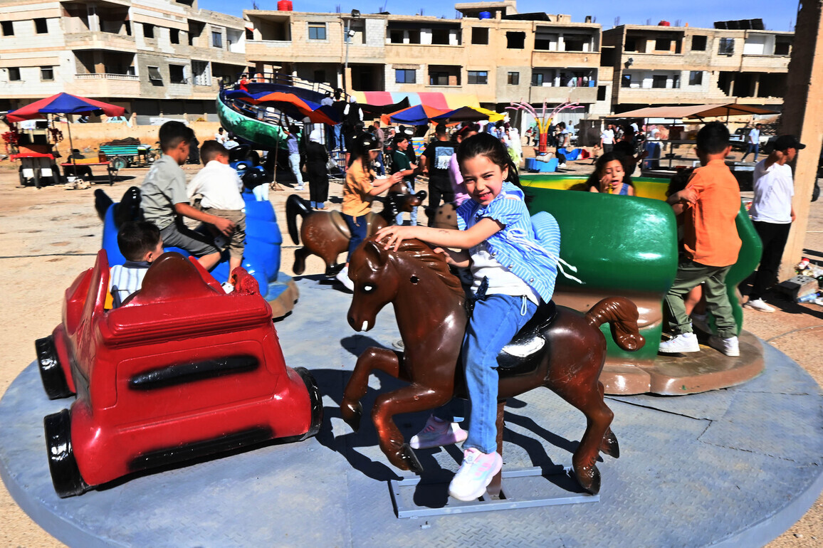 SYRIA-DAMASCUS-EID AL-ADHA-CHILDREN
