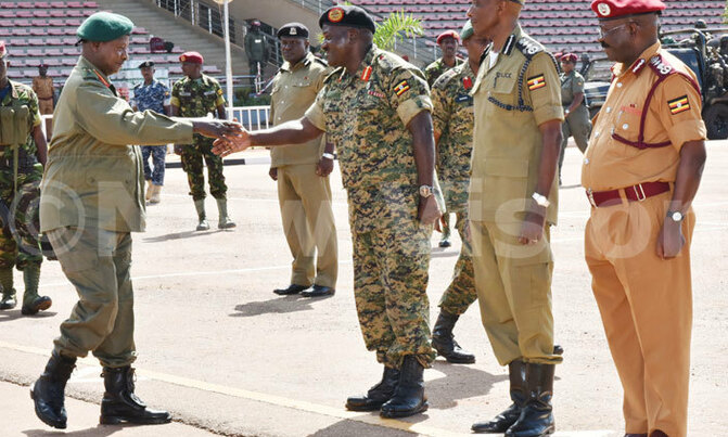 Museveni applauds Joint forces for maintaining peace during elections Museveni applauds Joint forces for maintaining peace during elections