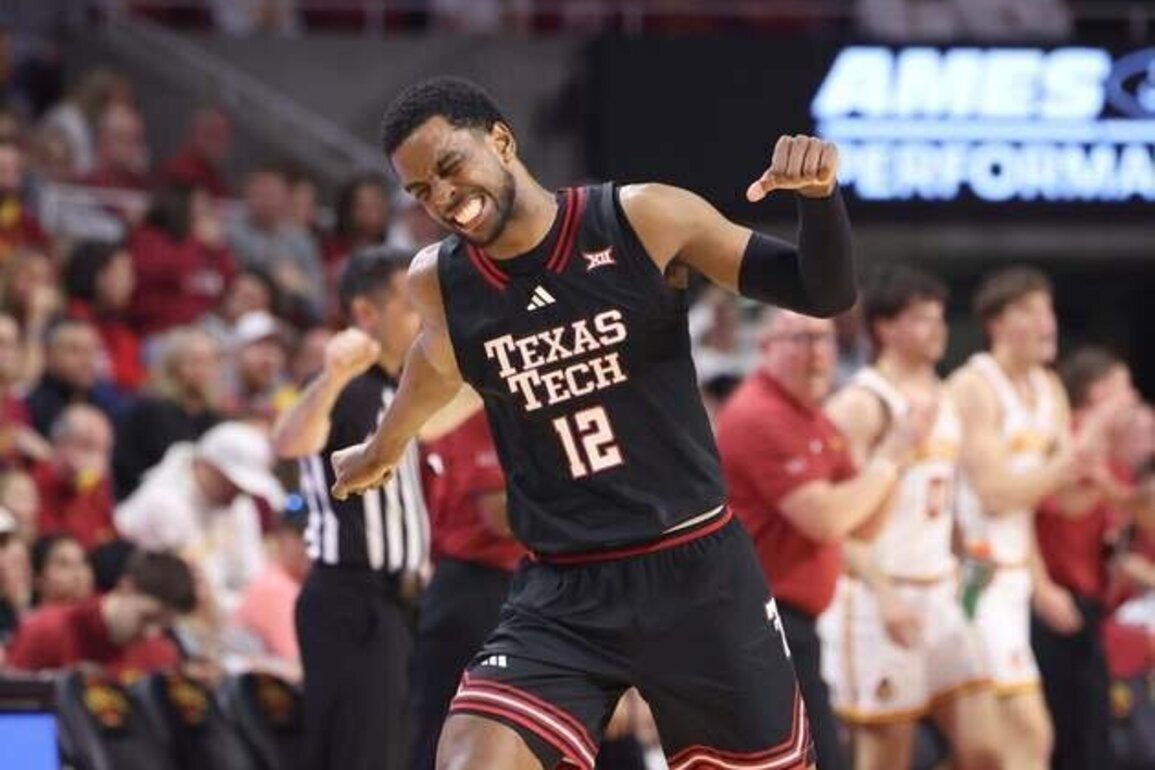 No. 16 Texas Tech hands No. 4 Iowa State first home loss