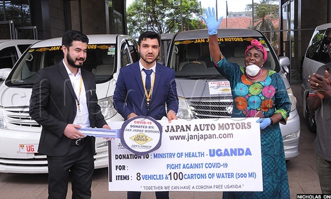 COVID-19: Jan Japan Auto Motors donates 8 vans COVID-19: Jan Japan Auto Motors donates 8 vans