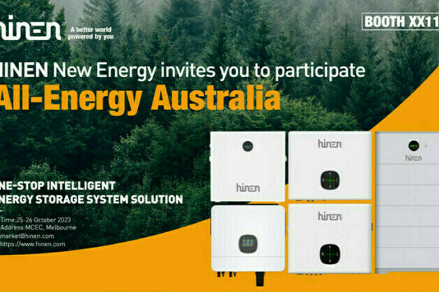 Hinen Showcases Cutting-Edge Energy Solutions at All-Energy Australia Exhibition