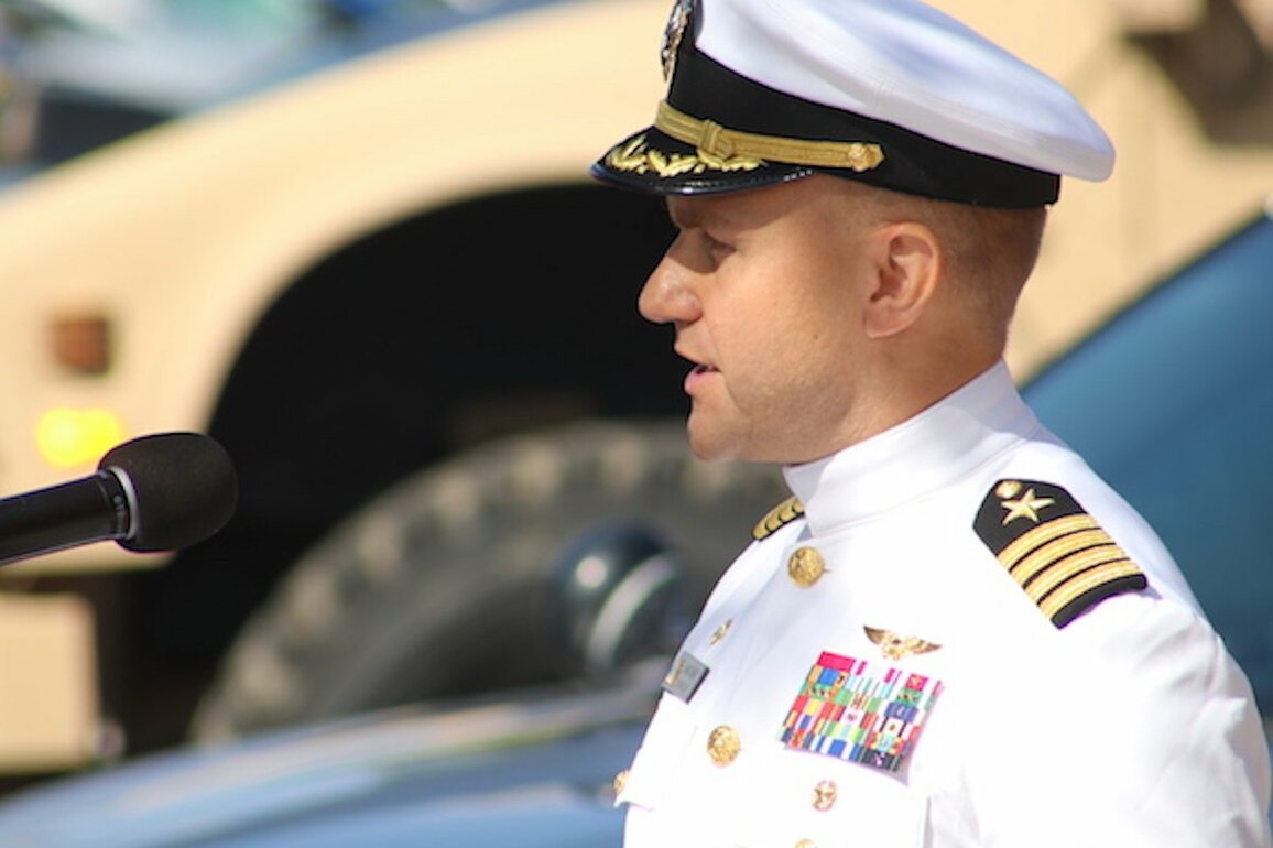 Capt. Shane Tanner Bids Farewell to Fallon Naval Air Station