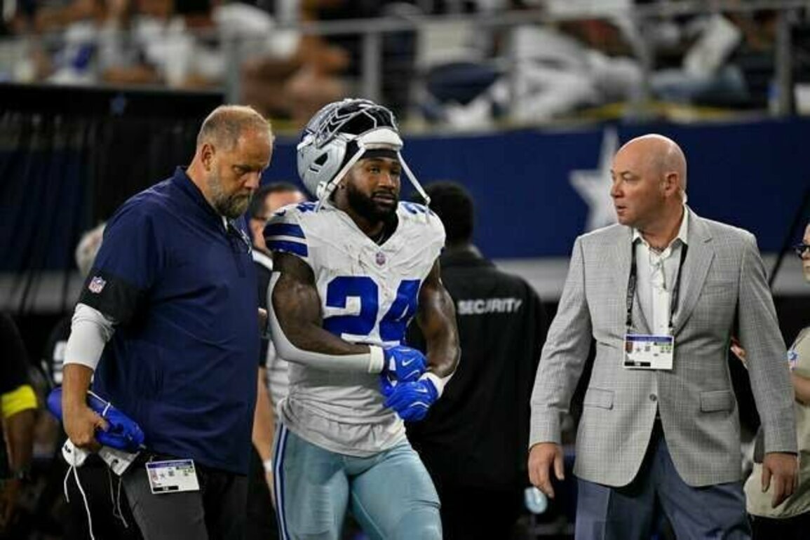 Cowboys place RB Miles Sanders (knee) on season-ending IR