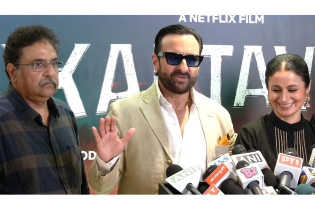 "I look up to Shah Rukh Khan," says Saif Ali Khan at 'Kartavya' trailer launch