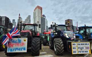 IN PICTURES: London tractor rally 'a huge success', says Save British Farming founder