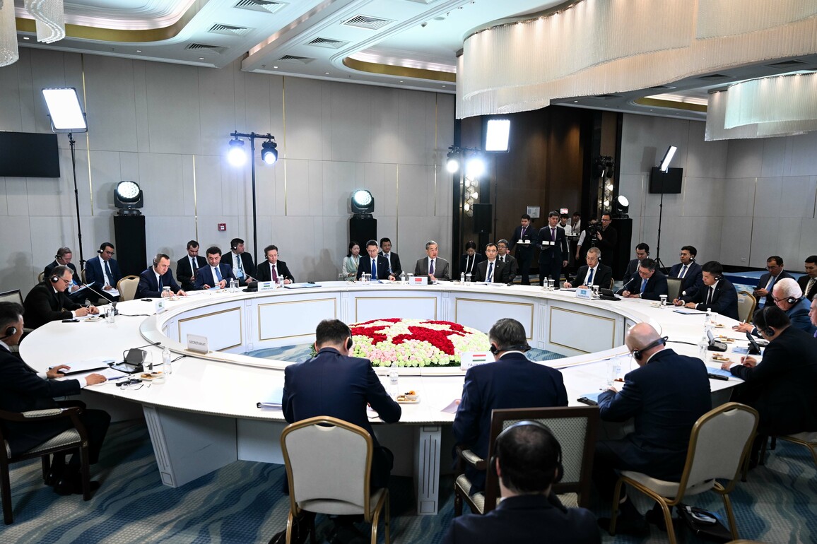 KAZAKHSTAN-ALMATY-CHINA-WANG YI-CENTRAL ASIA-MEETING