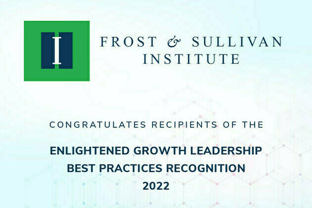 Frost & Sullivan Institute lauds Global Companies with Prestigious Enlightened Growth Leadership Awards