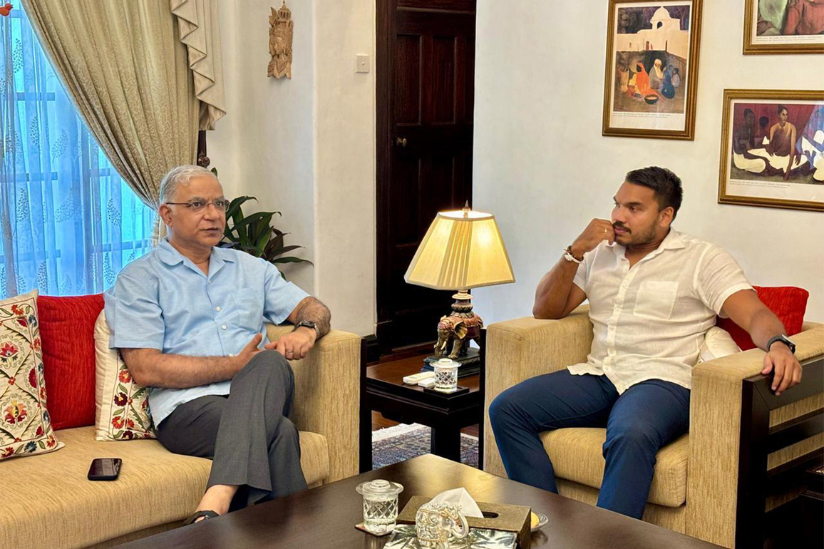 Sri Lankan MP meets Indian envoy, hails India's continued support under Operation Sagar Bandhu