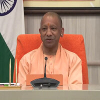 UP CM Yogi Adityanath celebrates as BJP set to take control of Assam, West Bengal