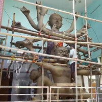 Odisha: Sculptors prepare 50 idols for Sharadiya Durga Puja in Puri