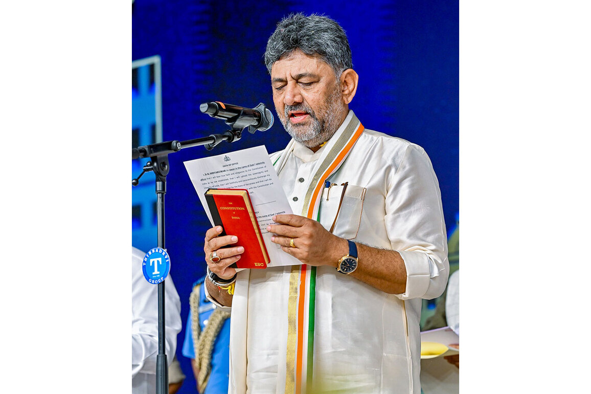 Karnataka CM DK Shivakumar vows to fill 56,000 posts, prioritise Kannadigas in private sector jobs
