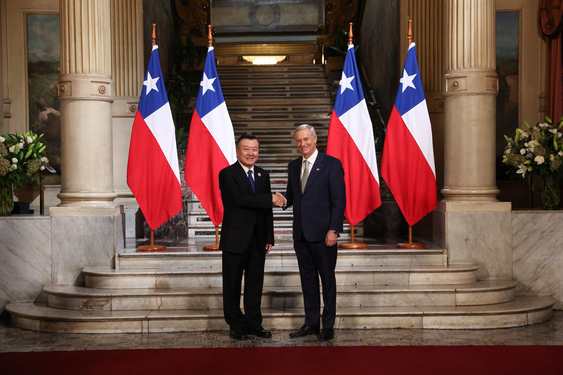 CHILE-PRESIDENT-INAUGURATION-CHINESE PRESIDENT XI JINPING'S SPECIAL ENVOY-ATTEND