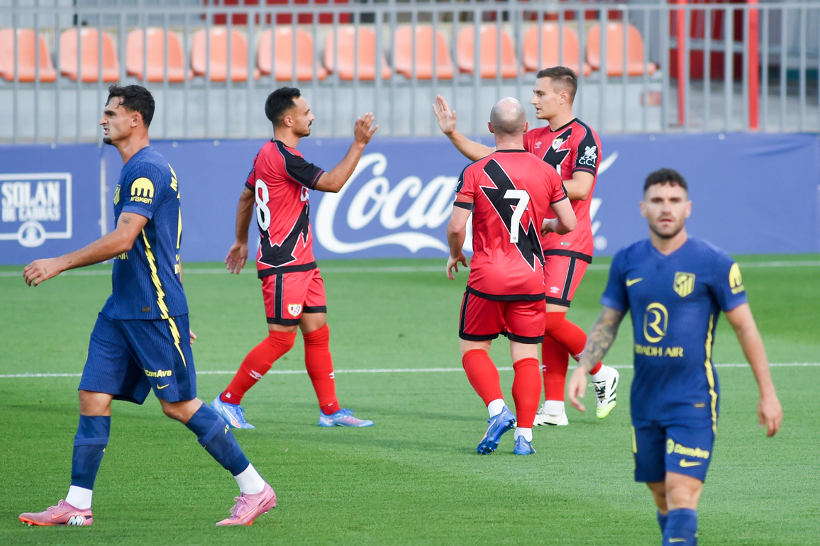 (SP)SPAIN-MADRID-FOOTBALL-ATLETICO DE MADRID VS RAYO VALLECANO-FRIENDLY MATCH