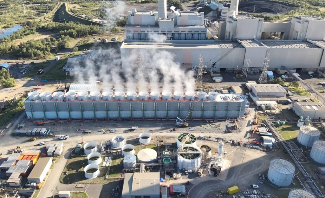 The cooling tower replacement project at Callide C Power Station