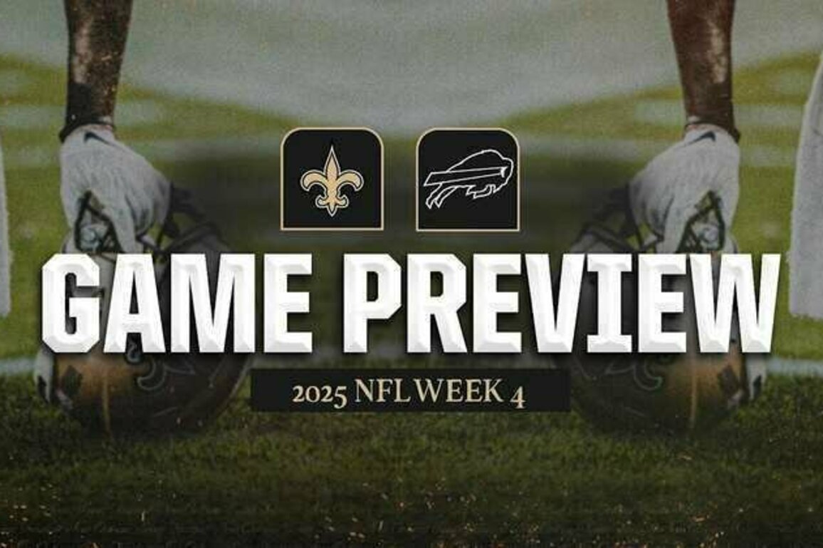 Game Preview: Bills vs. Saints | 2025 NFL Week 4