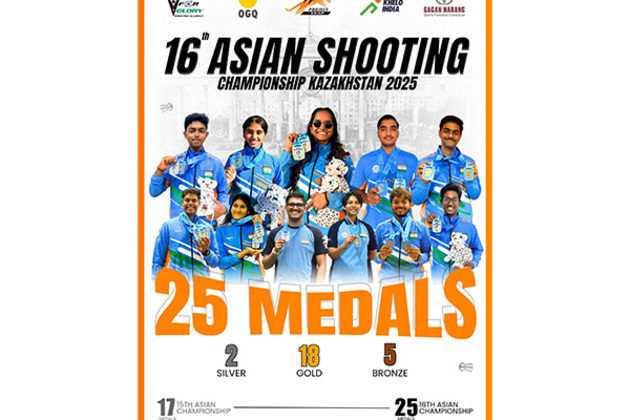 Historic Asian Championship for GFG as academy shooters win 25 medals