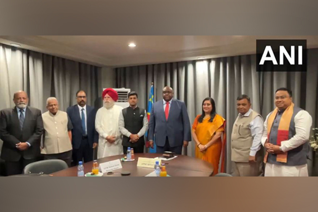 All-party delegation led by Shrikanth Shinde meets Deputy PM of Congo, President of the Senate