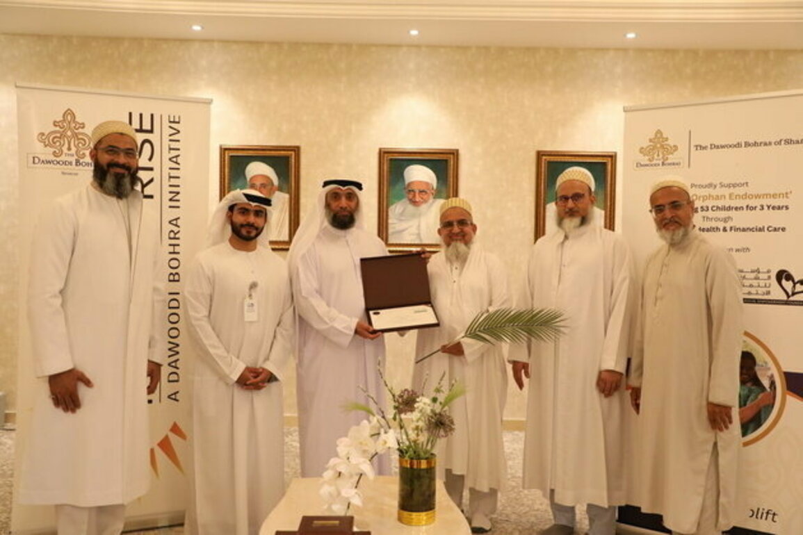 'Sharjah Social Empowerment' receives donation from Sultan of Dawoodi Bohra community