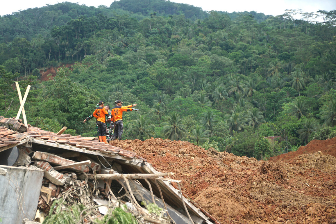 INDONESIA-CILACAP-LANDSLIDE