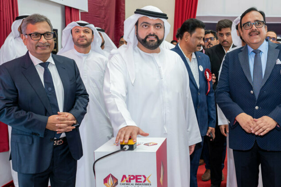 Fujairah Crown Prince inaugurates first facility for production of ground calcium carbonate in Fujairah