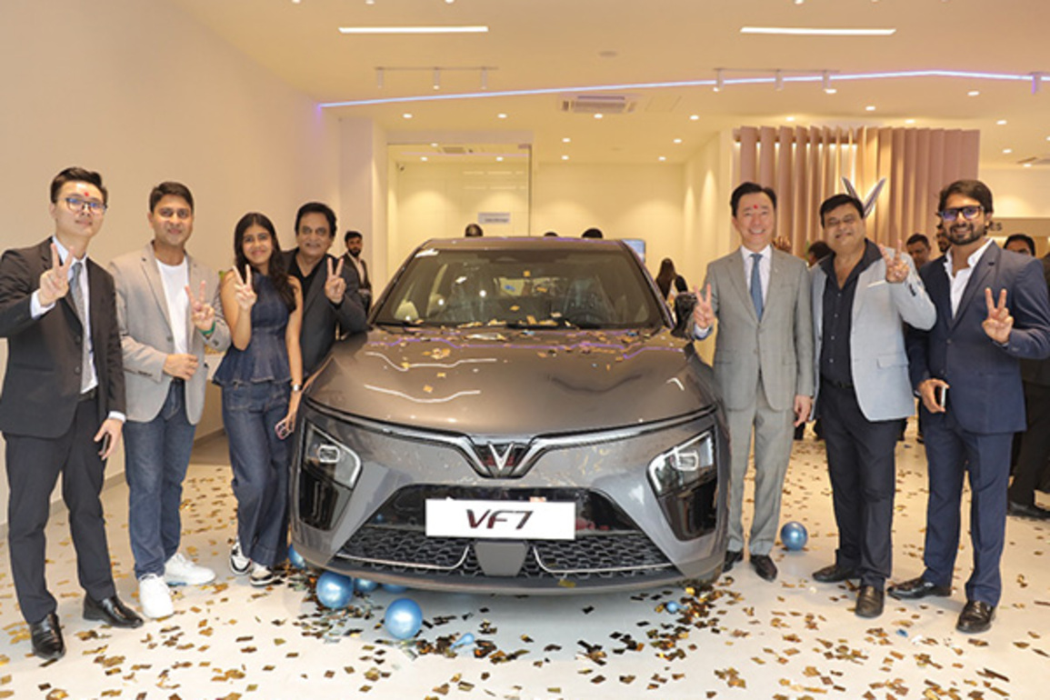 Vietnamese EV maker VinFast opens first showroom in India ahead of plant inauguration