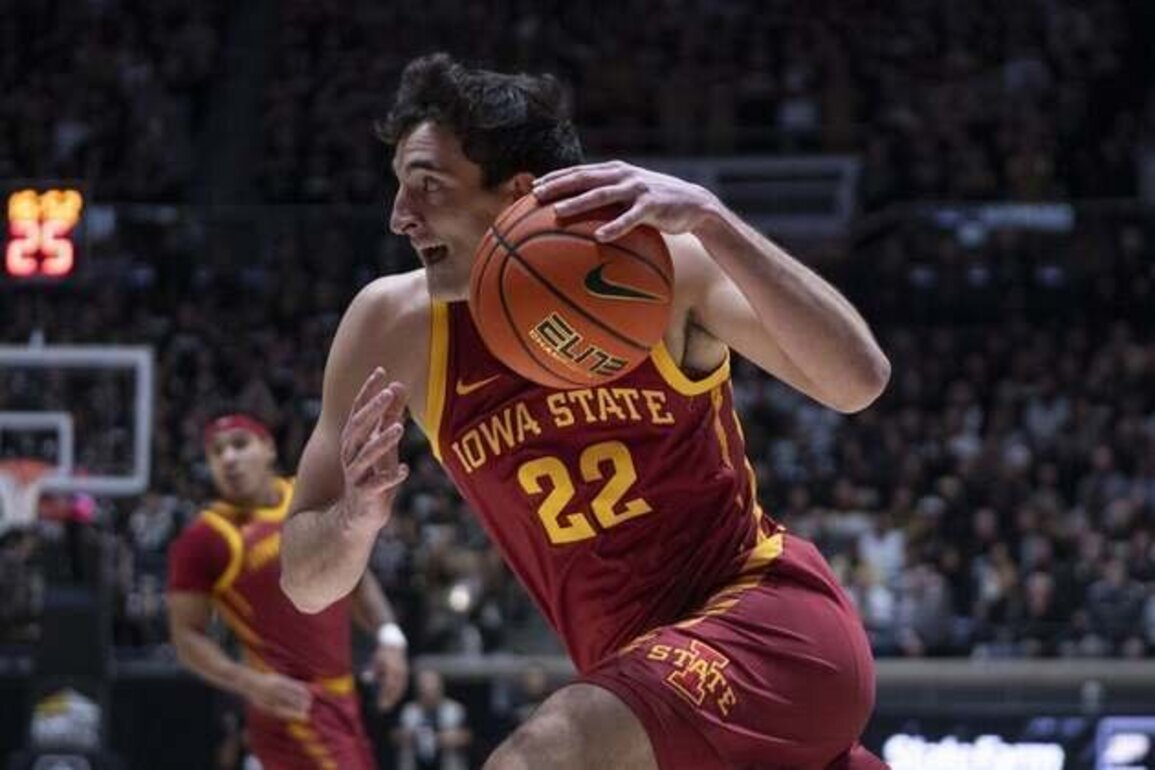 Milan Momcilovic, No. 10 Iowa State jolt No. 1 Purdue