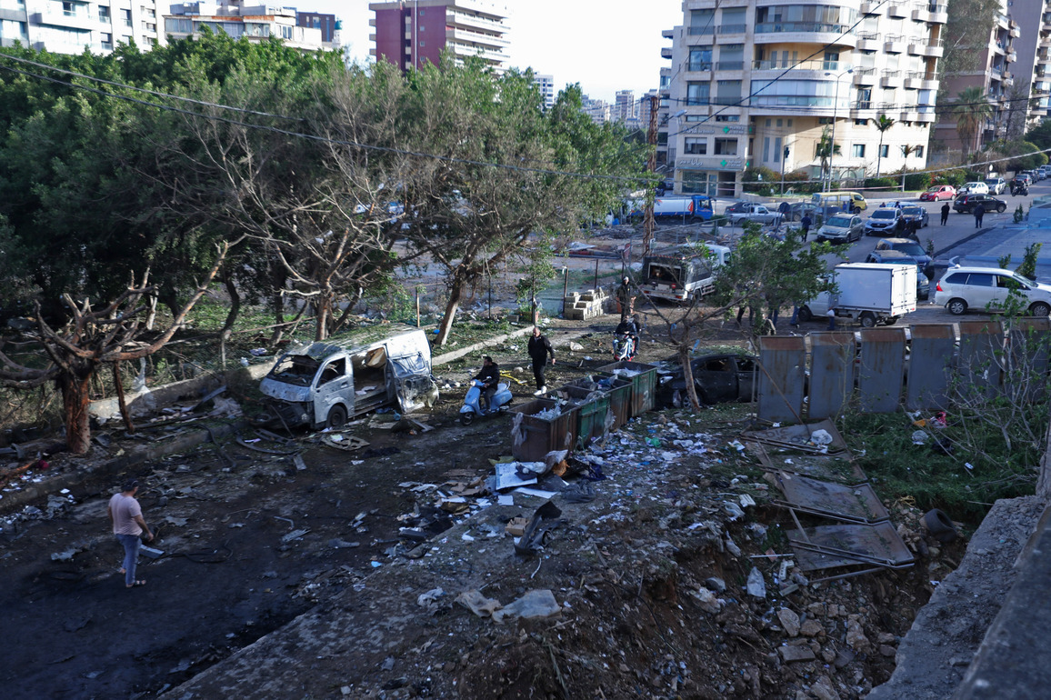 LEBANON-BEIRUT-JNAH-ISRAELI STRIKES
