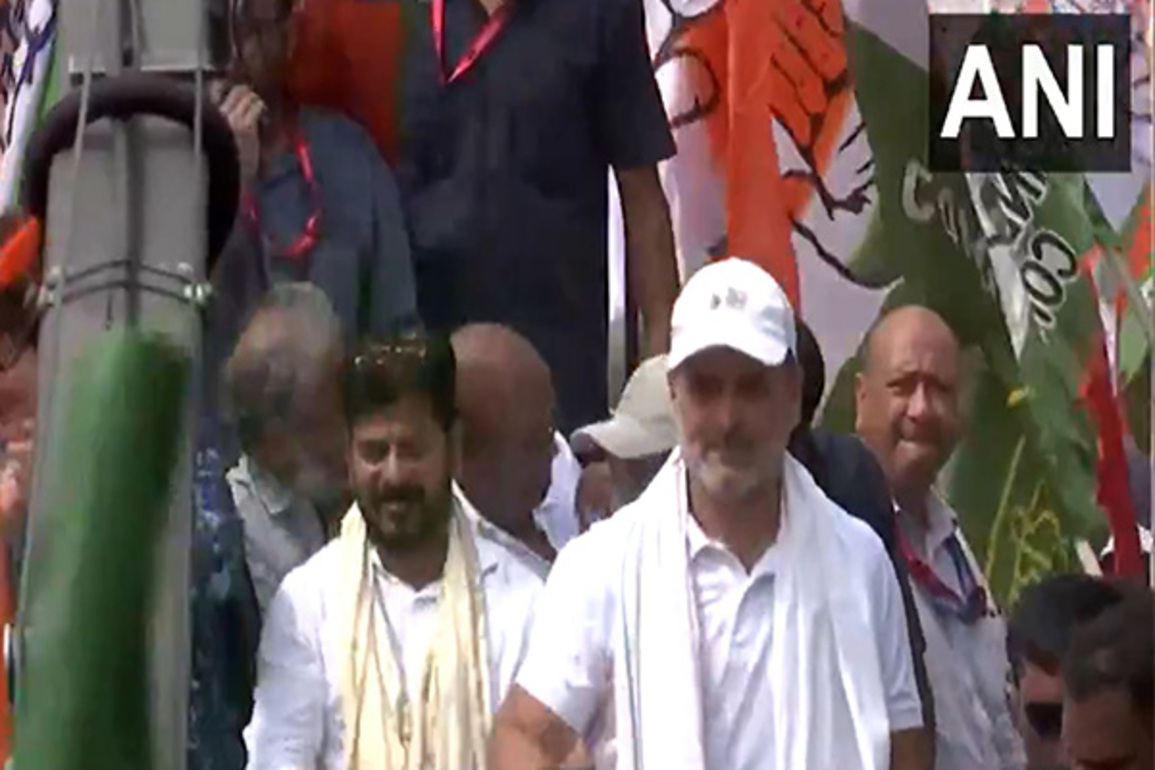Bihar: INDI alliance leaders including Rahul Gandhi and others carry out 'Voter Adhikar Yatra' in Supaul