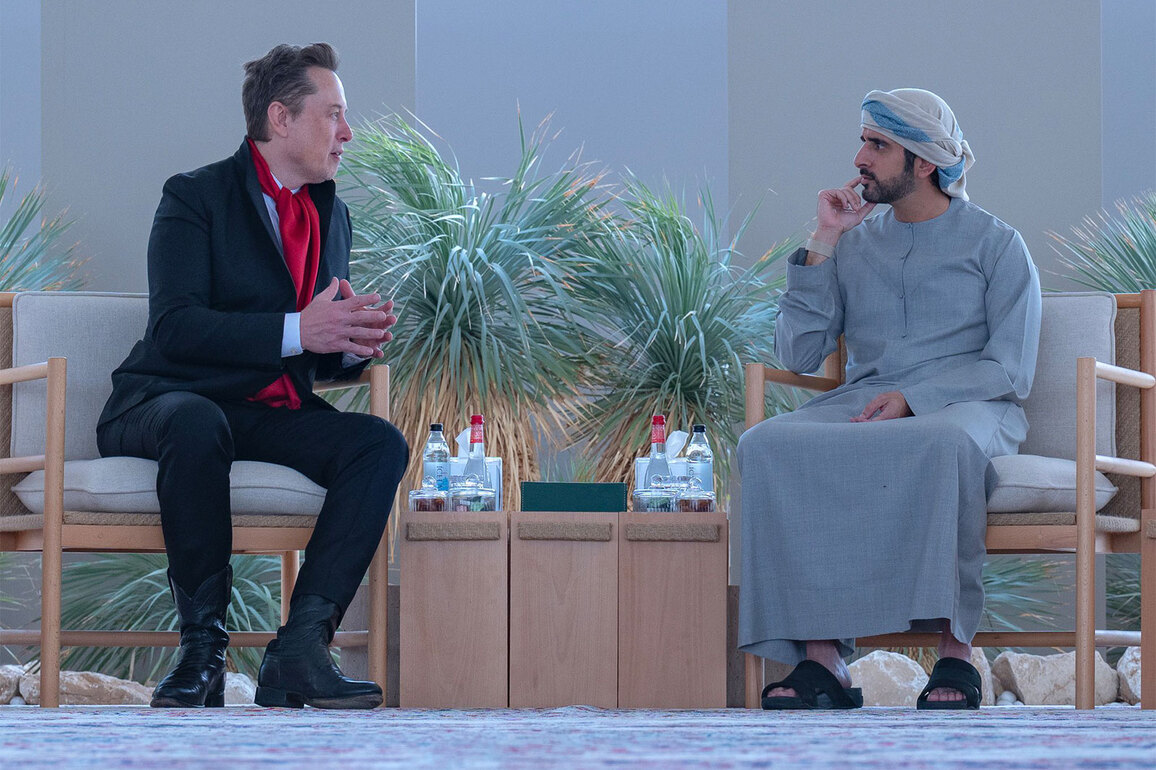 UAE Deputy PM meets Elon Musk, discusses technological transformations