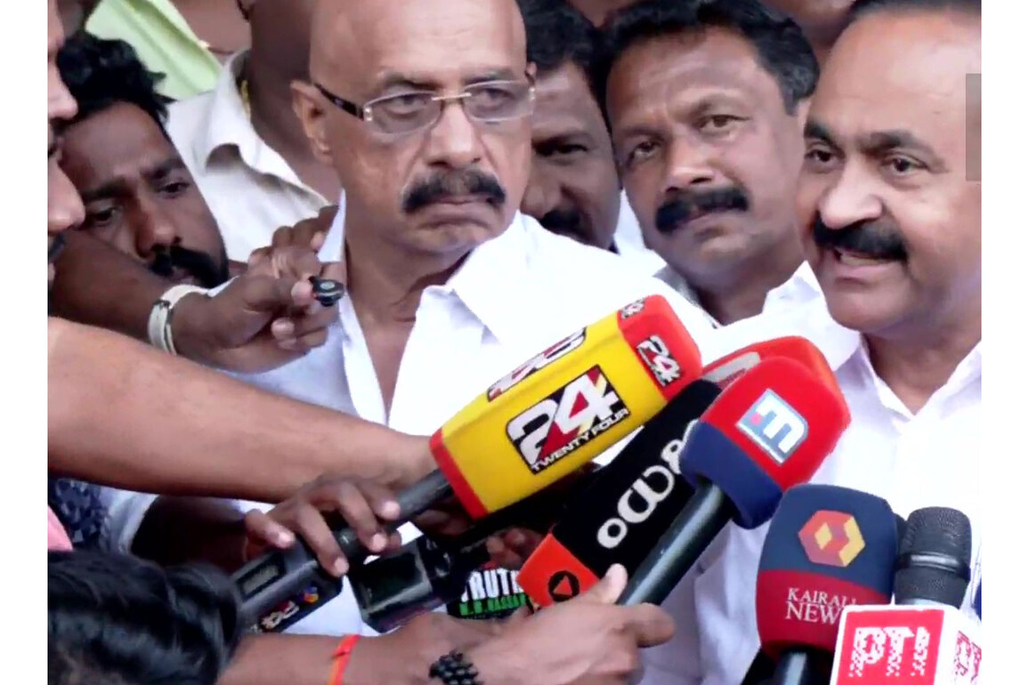 "This is untrue:" VD Satheesan denies attacking assembly staff amid Sabarimala Gold controversy protest