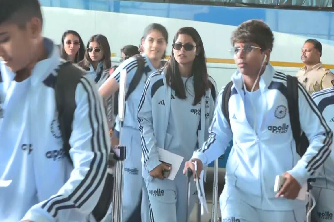 Team India depart for ICC Women's T20 World Cup 2026 in England and Wales