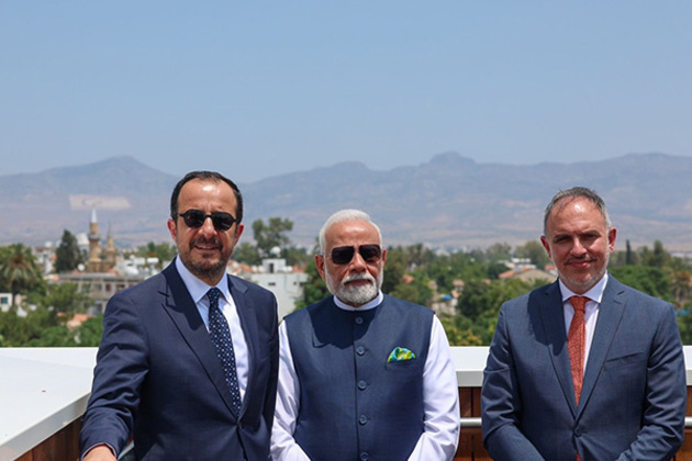 "We look forward to closer people-to-people relations with Cyprus": PM Modi concludes landmark visit with gratitude and top honour