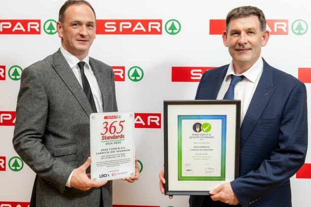 Two Leitrim SPAR shops win take honours at national awards. - Leitrim Live