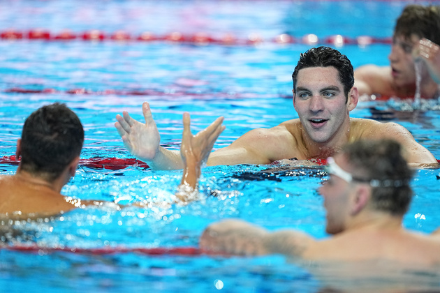 (SP)SINGAPORE-WORLD AQUATICS CHAMPIONSHIPS-SWIMMING-MEN 100 FREESTYLE
