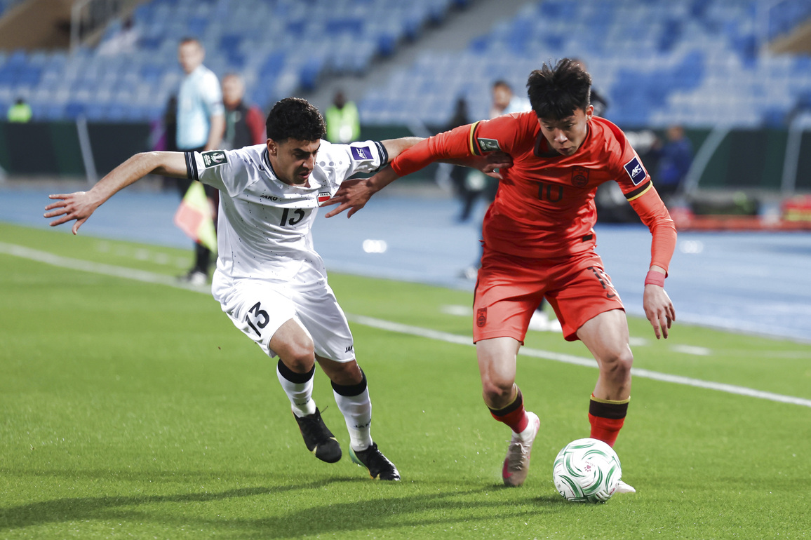 (SP)SAUDI ARABIA-RIYADH-FOOTBALL-AFC U23 ASIAN CUP-CHINA VS IRAQ