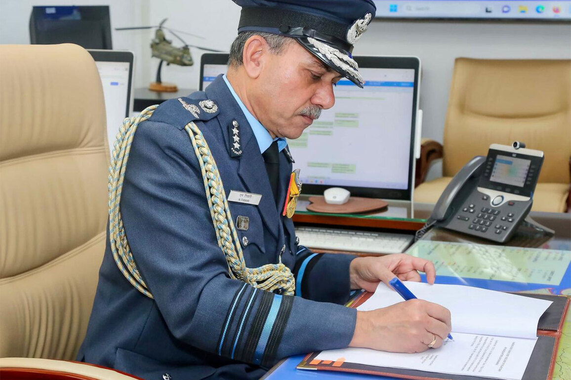 Air Marshal Narmdeshwar Tiwari retires as Vice Chief of Air Staff, Indian Air Force