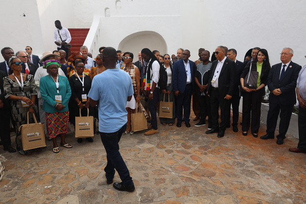 GHANA-ACCRA-FORMER SLAVERY CASTLE