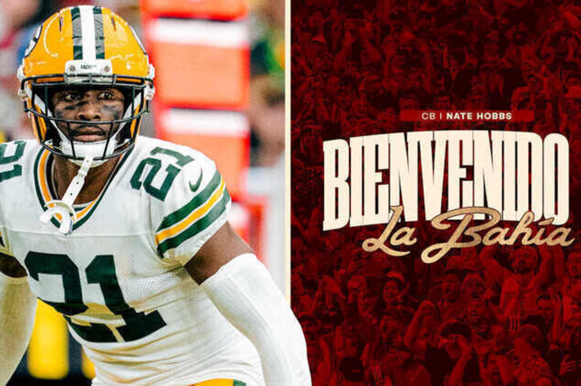 Los 49ers Firman al Cornerback Nate Hobbs a un Contrato por Un Ao