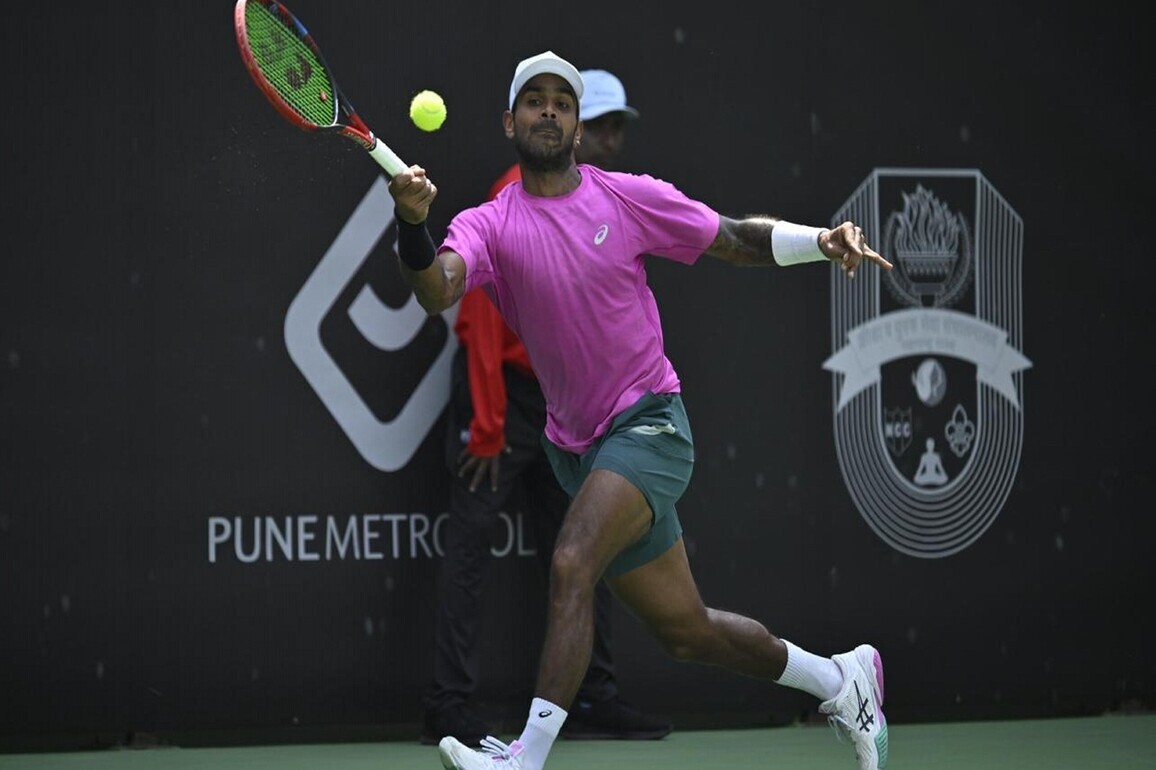 Nagal powers through; Dhamne impresses at Maha Open ATP Challenger Men's Championships