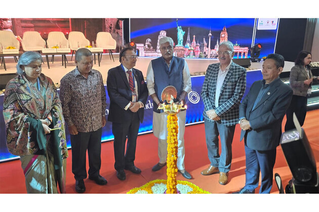 Union Minister Shekhawat, Ladakh LG attend 33rd edition of SATTE 2026
