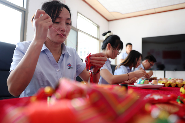CHINA-GANSU-LANZHOU-CONSTRUCTION SITE-DRAGON BOAT FESTIVAL (CN)